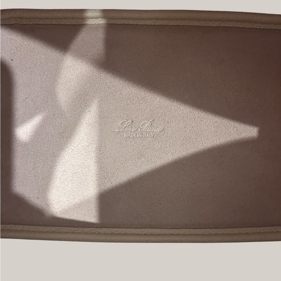 Needle - Bowling Bag in Whisper White with Gold Hardware - Size Small - Picture 6 of 6